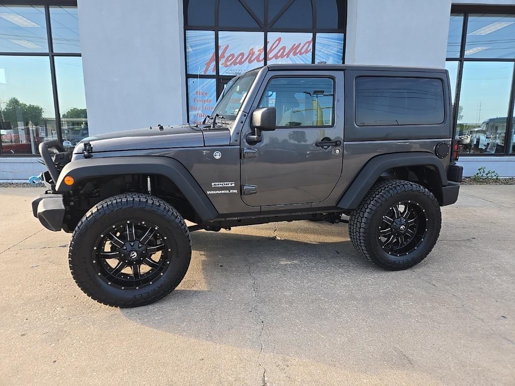 used 2017 Jeep Wrangler car, priced at $19,988
