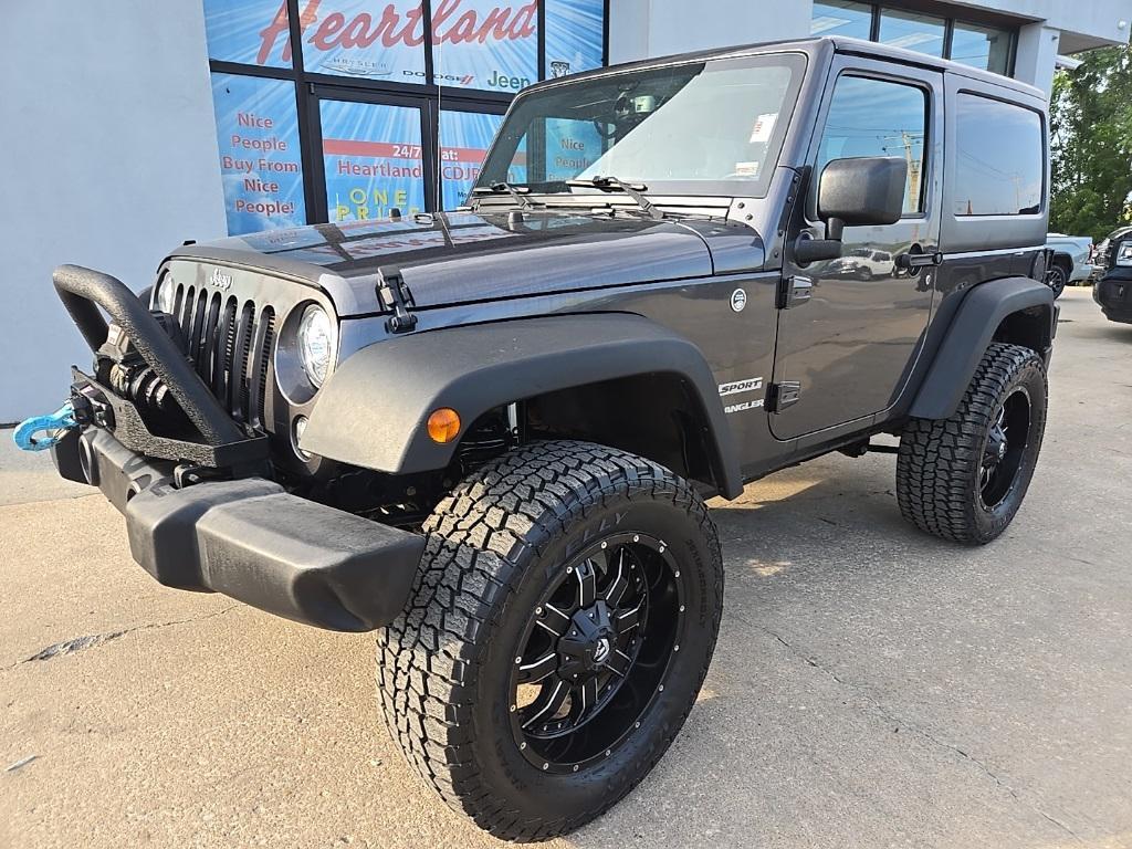 used 2017 Jeep Wrangler car, priced at $19,988