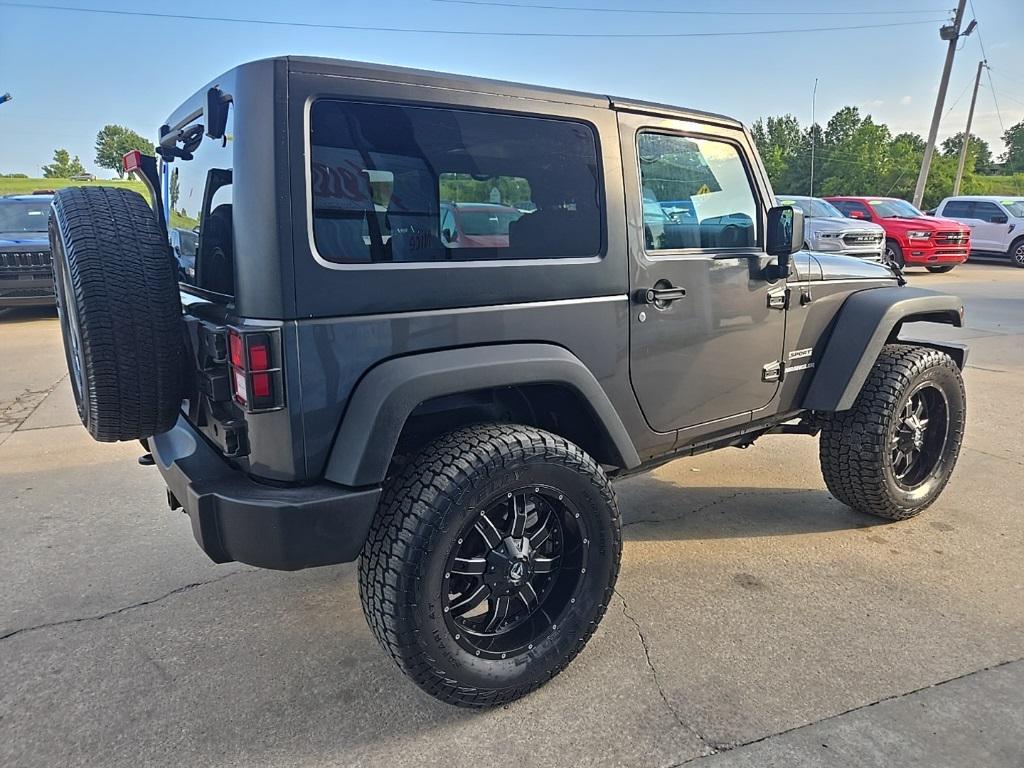 used 2017 Jeep Wrangler car, priced at $19,988