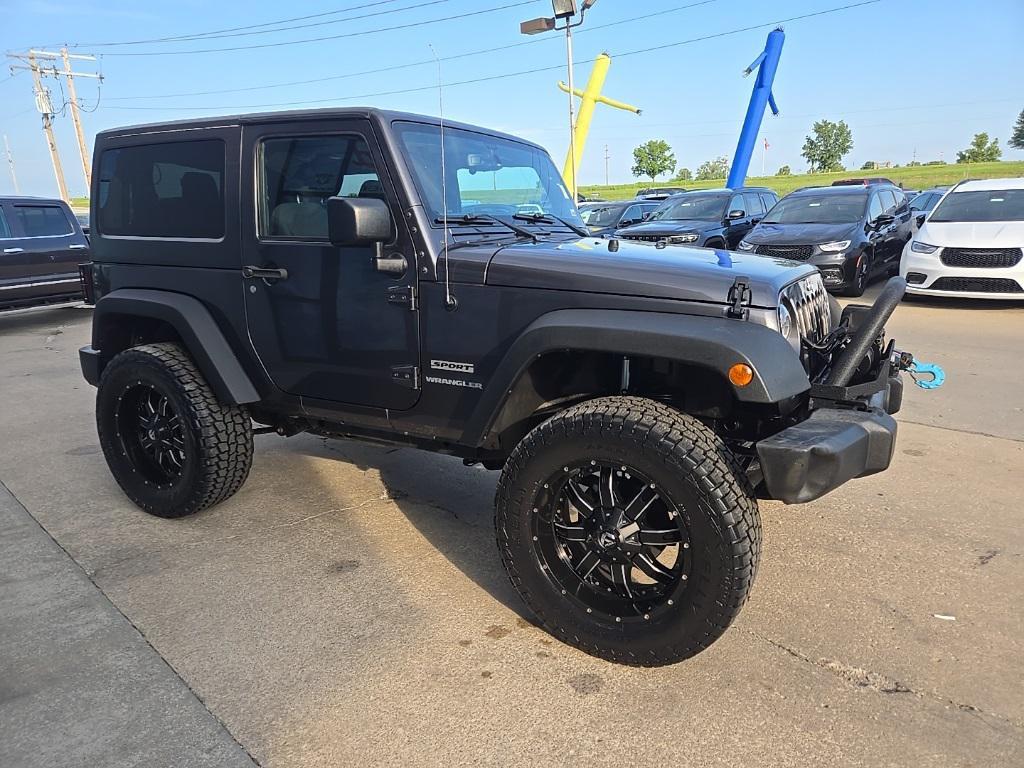 used 2017 Jeep Wrangler car, priced at $19,988