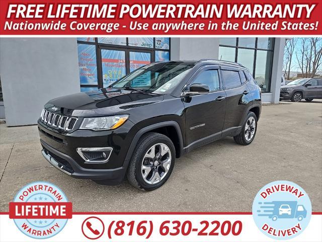 used 2021 Jeep Compass car, priced at $21,988