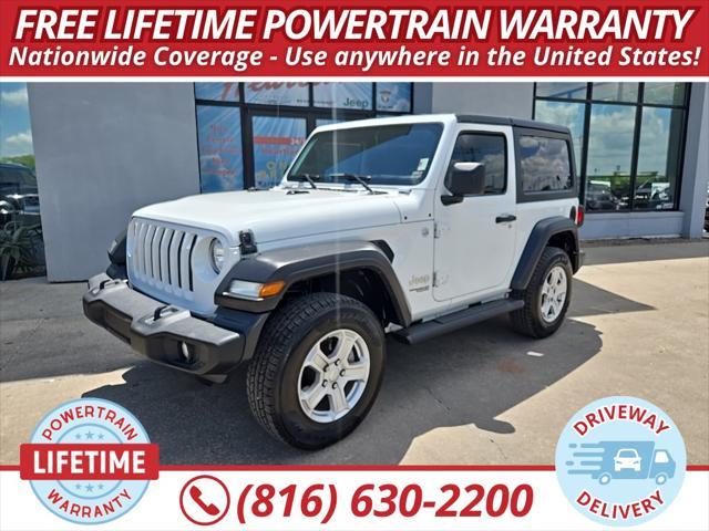 used 2020 Jeep Wrangler car, priced at $26,900