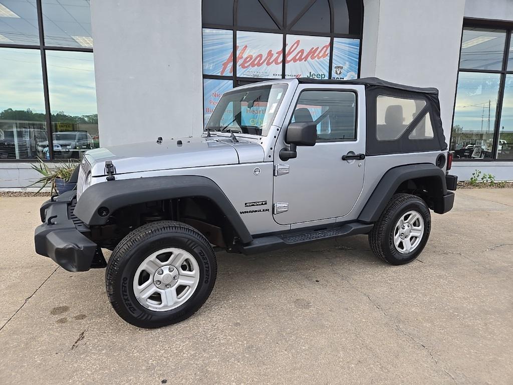used 2014 Jeep Wrangler car, priced at $11,488