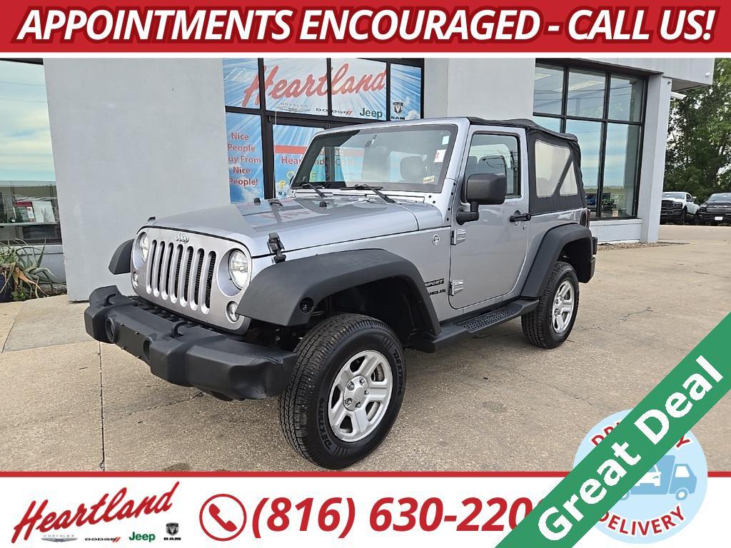 used 2014 Jeep Wrangler car, priced at $11,488