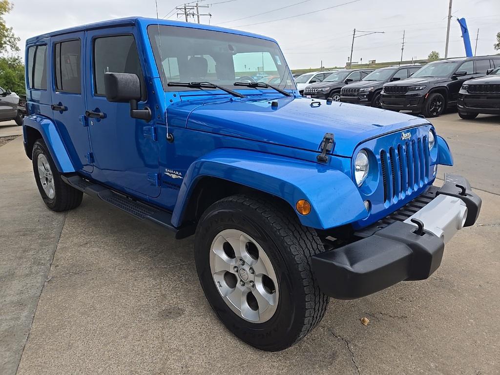 used 2015 Jeep Wrangler Unlimited car, priced at $23,995
