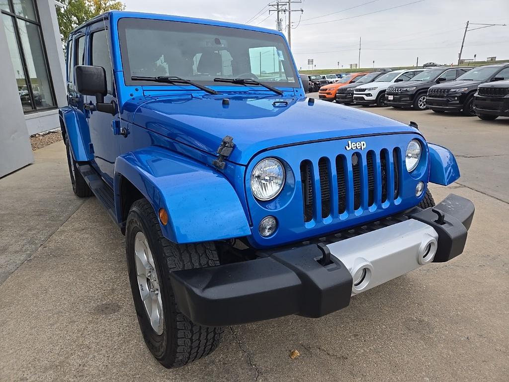 used 2015 Jeep Wrangler Unlimited car, priced at $23,995