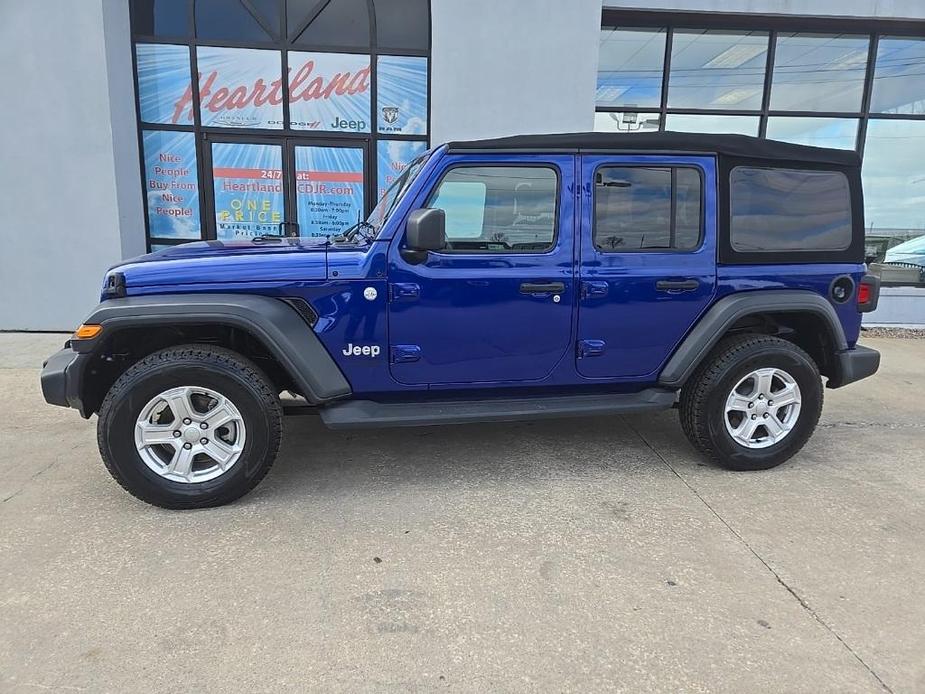 used 2020 Jeep Wrangler Unlimited car, priced at $31,995