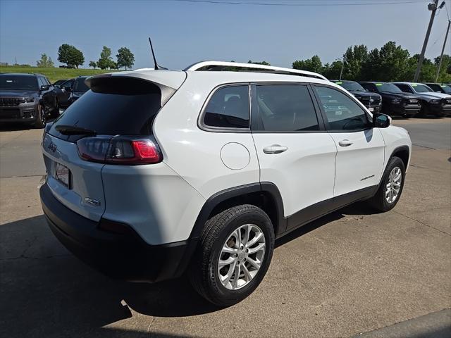 used 2021 Jeep Cherokee car, priced at $16,988