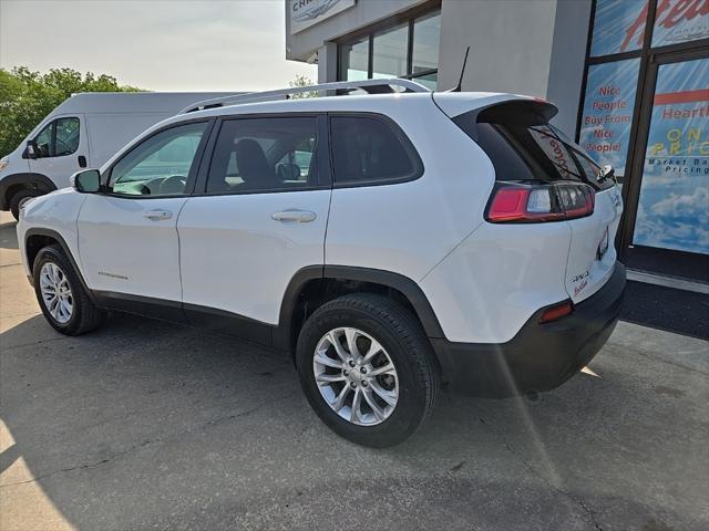 used 2021 Jeep Cherokee car, priced at $16,988