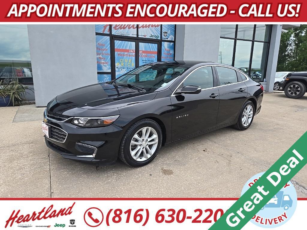 used 2018 Chevrolet Malibu car, priced at $15,988