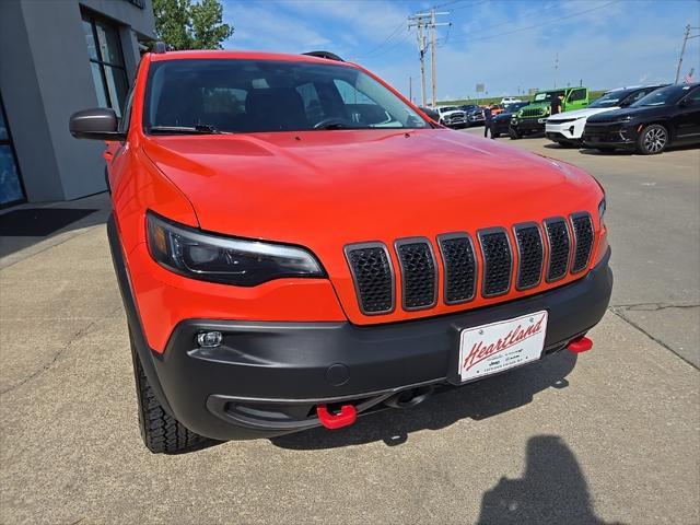 used 2021 Jeep Cherokee car, priced at $26,488