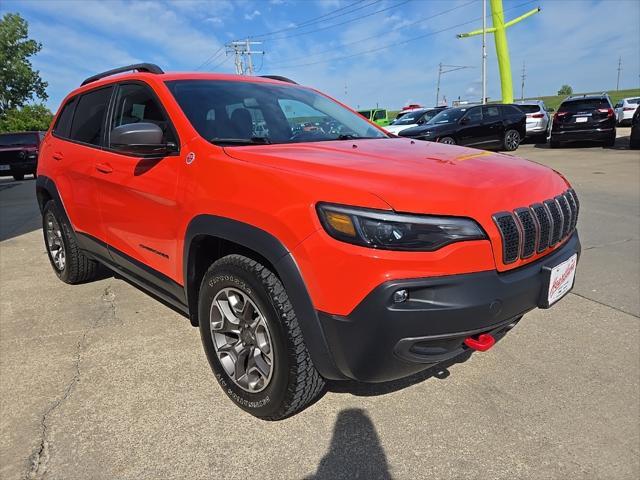 used 2021 Jeep Cherokee car, priced at $26,488