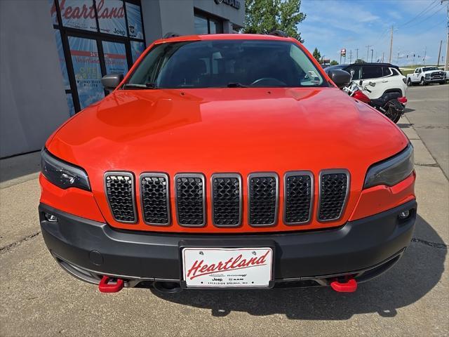 used 2021 Jeep Cherokee car, priced at $26,488