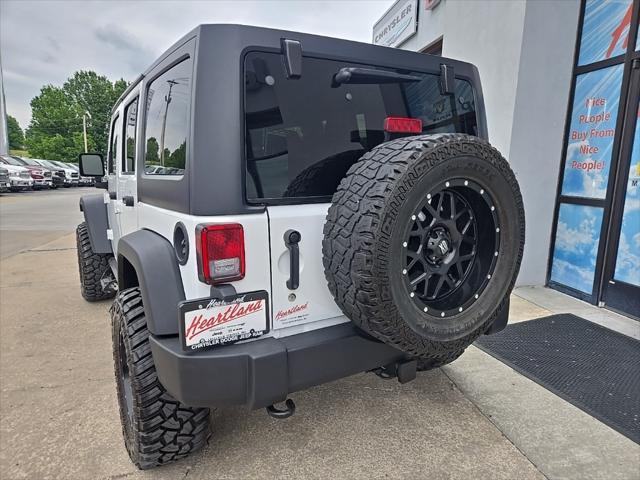used 2017 Jeep Wrangler Unlimited car, priced at $19,988