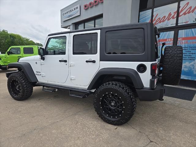 used 2017 Jeep Wrangler Unlimited car, priced at $19,988