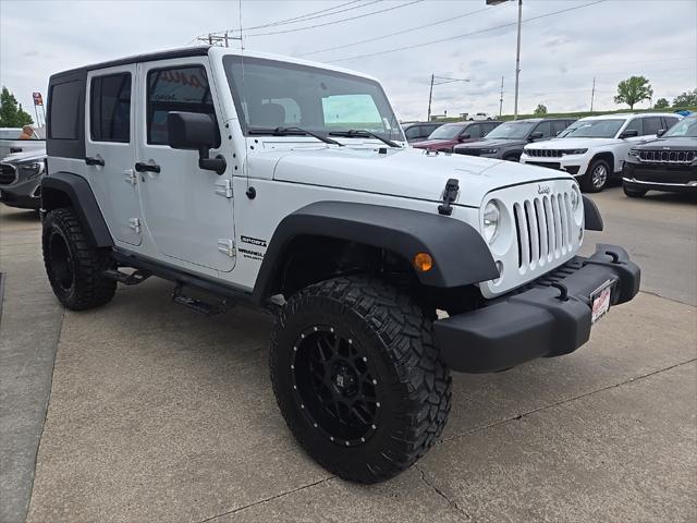 used 2017 Jeep Wrangler Unlimited car, priced at $19,988