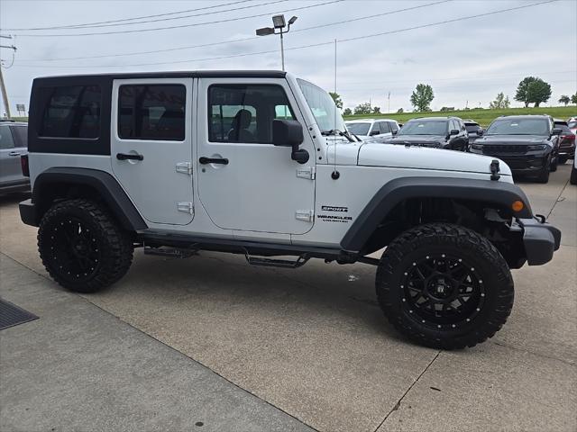 used 2017 Jeep Wrangler Unlimited car, priced at $19,988