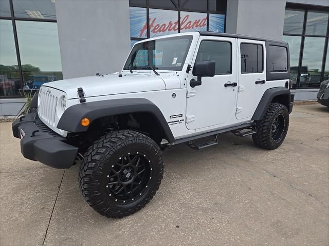 used 2017 Jeep Wrangler Unlimited car, priced at $19,988