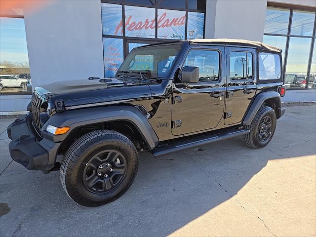 used 2024 Jeep Wrangler car, priced at $31,988