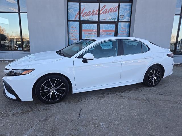 used 2021 Toyota Camry car, priced at $22,988