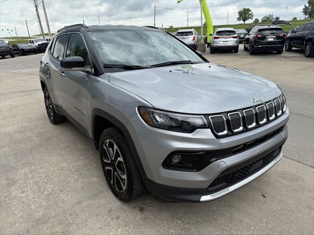 used 2022 Jeep Compass car, priced at $23,988