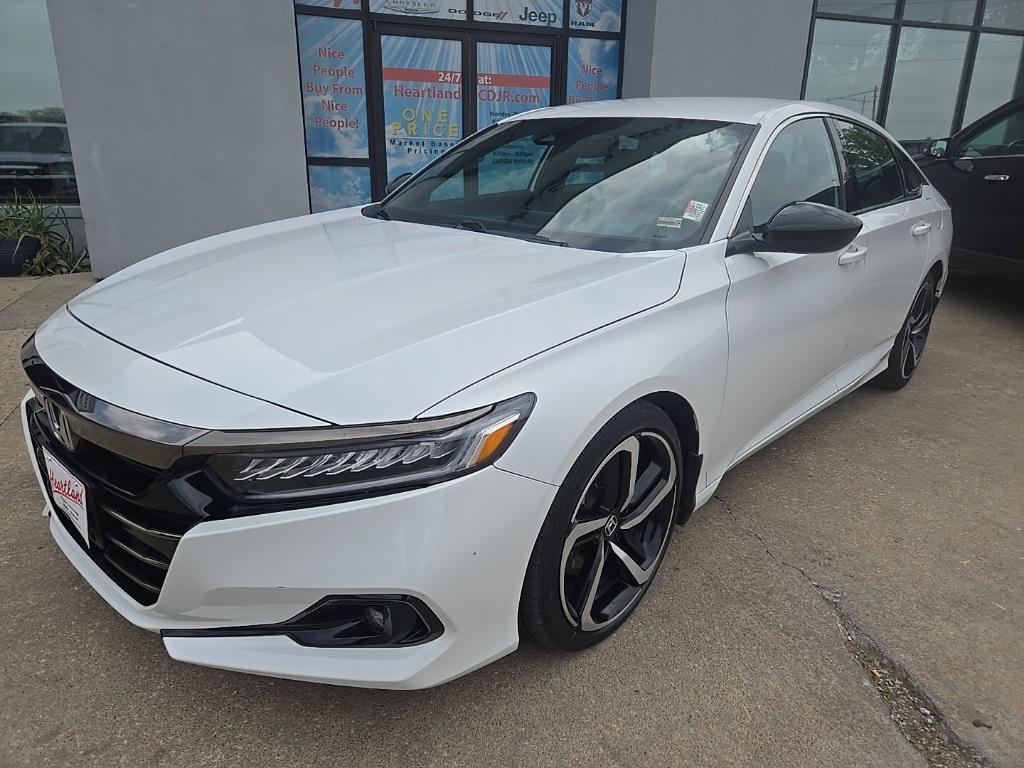 used 2021 Honda Accord car, priced at $24,995
