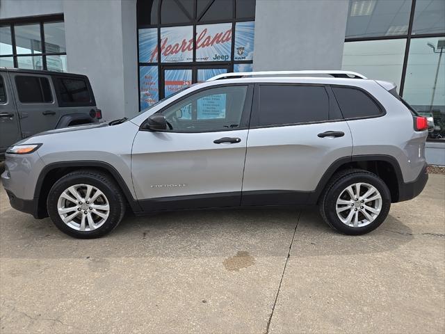 used 2015 Jeep Cherokee car, priced at $11,988