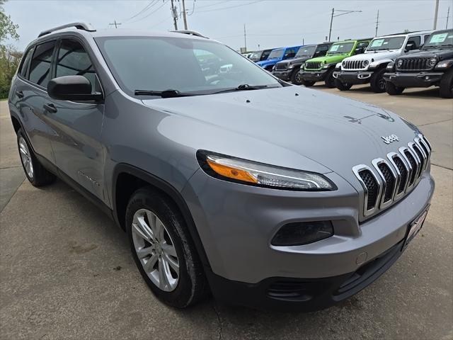 used 2015 Jeep Cherokee car, priced at $11,988