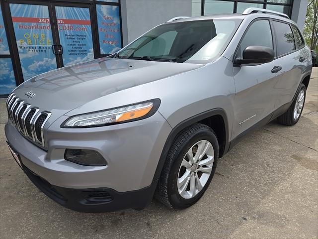 used 2015 Jeep Cherokee car, priced at $11,988
