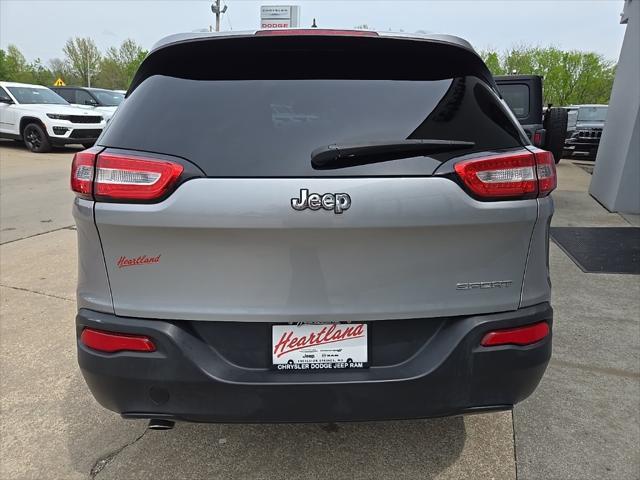 used 2015 Jeep Cherokee car, priced at $11,988