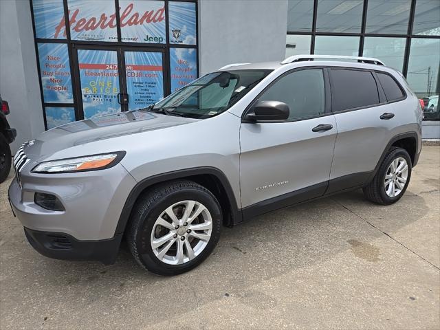 used 2015 Jeep Cherokee car, priced at $11,988
