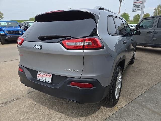 used 2015 Jeep Cherokee car, priced at $11,988
