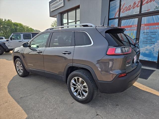 used 2021 Jeep Cherokee car, priced at $21,988