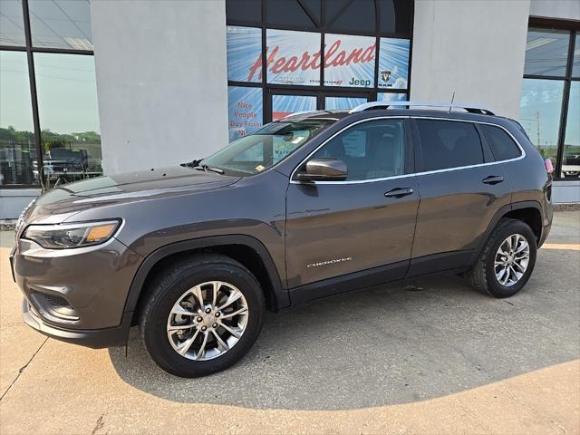 used 2021 Jeep Cherokee car, priced at $21,988