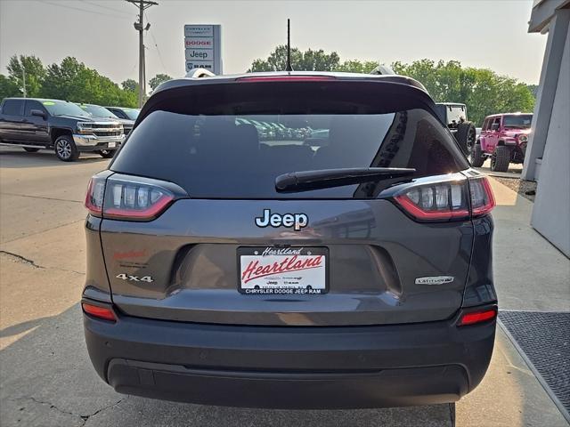 used 2021 Jeep Cherokee car, priced at $21,988