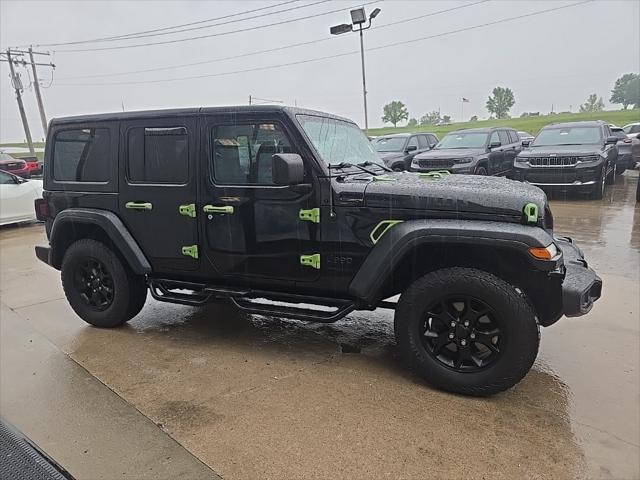used 2020 Jeep Wrangler Unlimited car, priced at $27,988