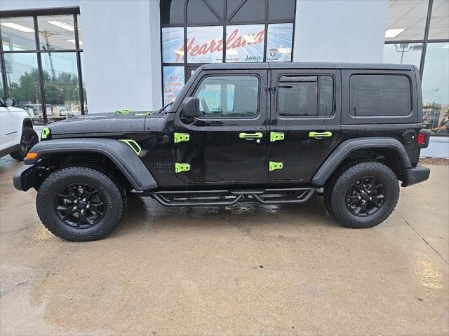 used 2020 Jeep Wrangler Unlimited car, priced at $27,988