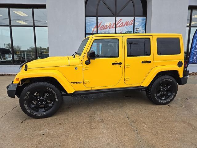 used 2015 Jeep Wrangler Unlimited car, priced at $22,700