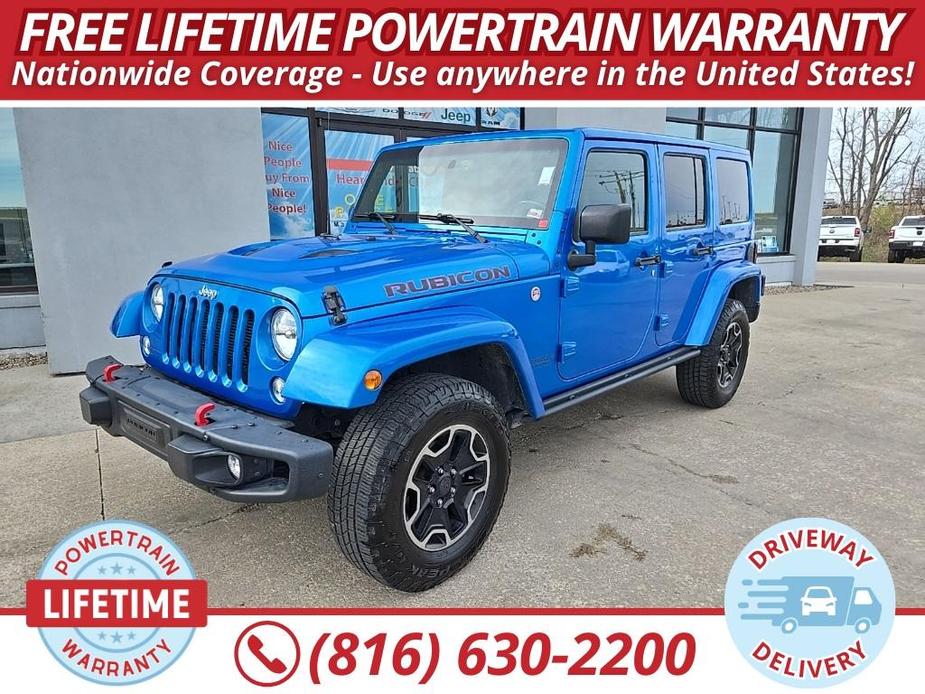 used 2016 Jeep Wrangler Unlimited car, priced at $29,500
