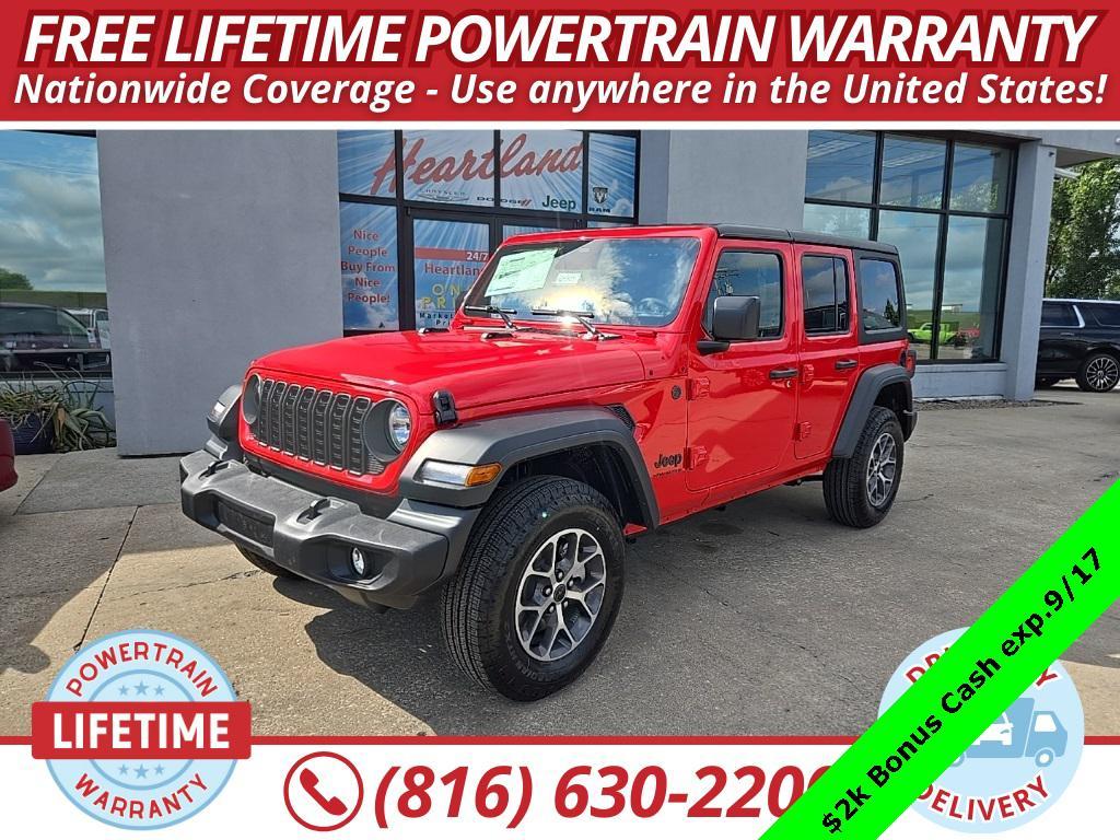 new 2025 Jeep Wrangler car, priced at $38,940