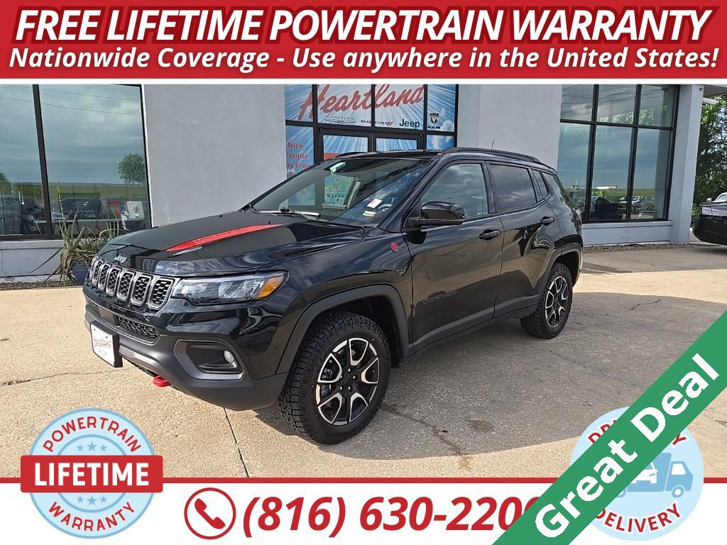 used 2024 Jeep Compass car, priced at $24,995