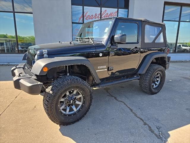 used 2017 Jeep Wrangler car, priced at $22,988