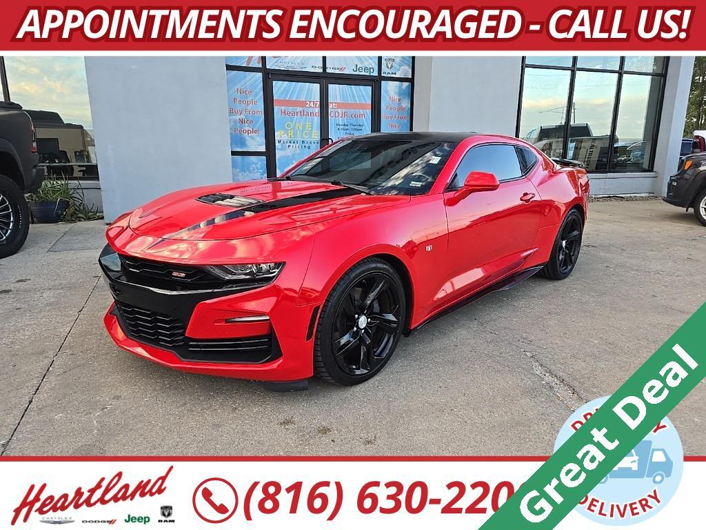 used 2019 Chevrolet Camaro car, priced at $29,988
