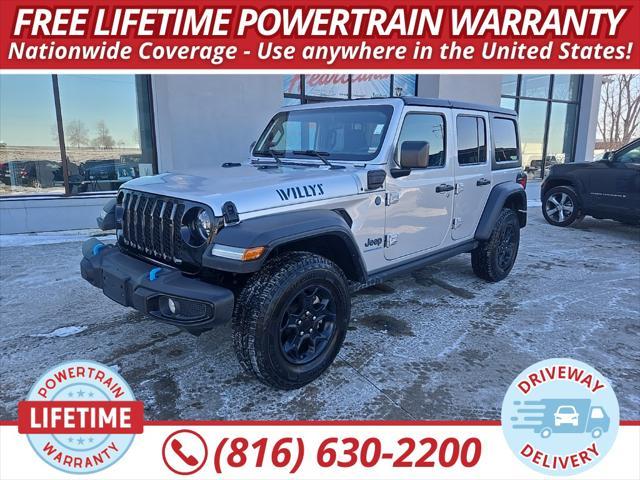 used 2023 Jeep Wrangler 4xe car, priced at $29,995