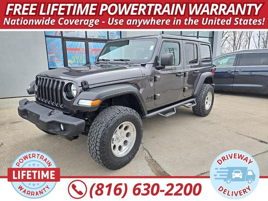 used 2022 Jeep Wrangler Unlimited car, priced at $37,900