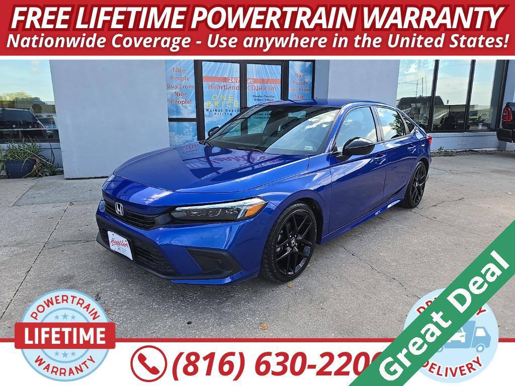 used 2024 Honda Civic car, priced at $23,995