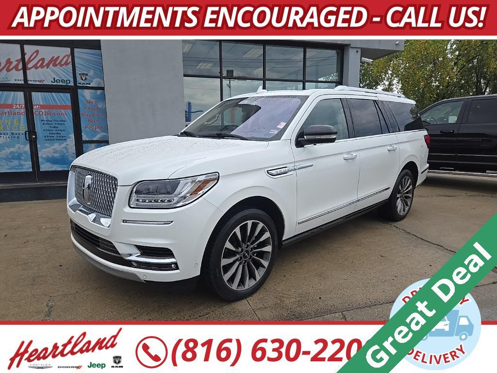 used 2020 Lincoln Navigator car, priced at $35,995