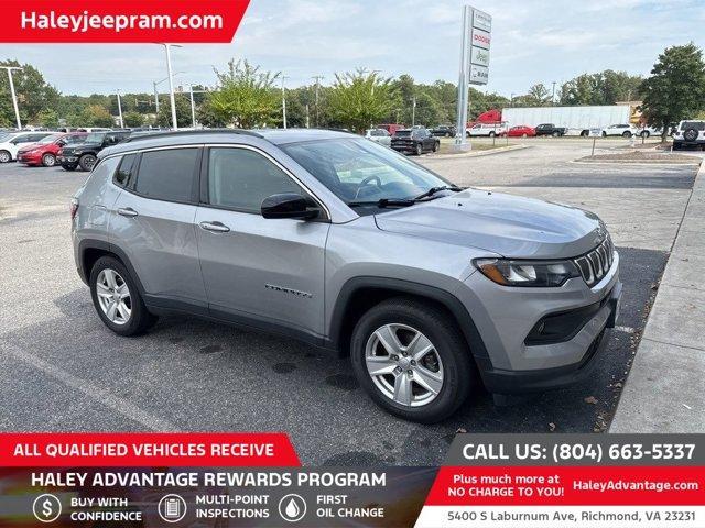 used 2022 Jeep Compass car, priced at $18,995
