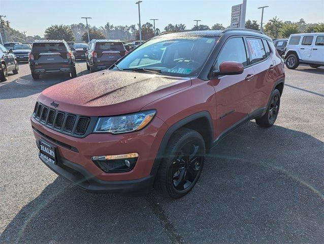 used 2021 Jeep Compass car, priced at $18,995