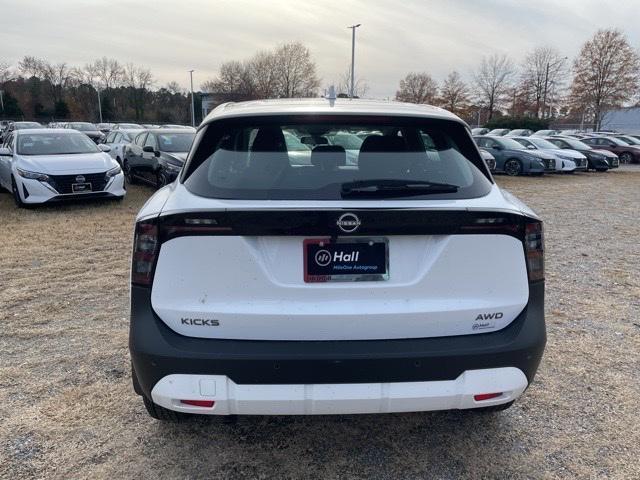 new 2025 Nissan Kicks car, priced at $25,160